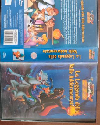 vhs Disney originale la leggenda della valle addor