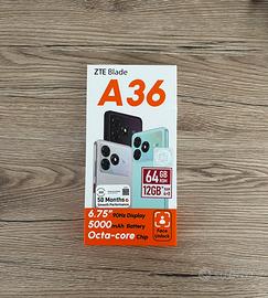 ZTE A36+cuffie
