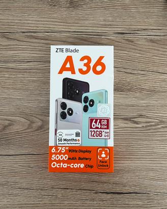 ZTE A36+cuffie