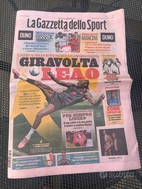 Giornale Calcio il 4 Agosto 2026 Addio Leao Milan