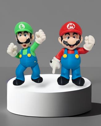 Espositori super mario e luigi