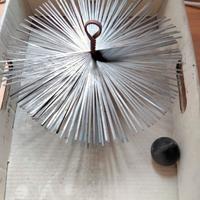 Spazzola per spazzacamino con peso