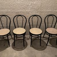 4 sedie tipo Thonet