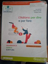 L italiano per dire e per fare