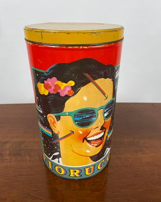 Scatola Latta Fiorucci Vintage Anni 80 Pop Art