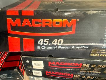Amplificatore Macrom 45.40