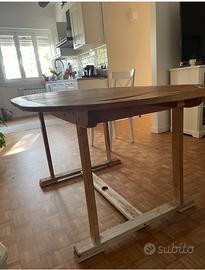 Tavolo da esterno in teak