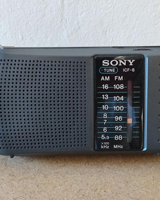 Radio portatile analogica - SONY ICF-8 Vintage