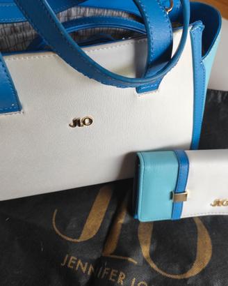 Borsa bauletto a spalla/tracolla + portafogli JLo