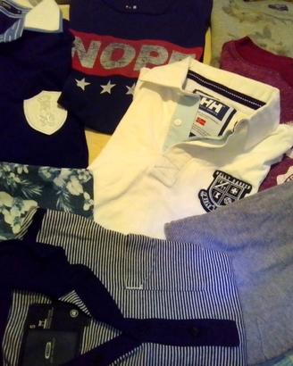 maglie t-shirt felpe taglia s 14-16 anni firmati
