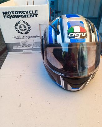CASCO  AGV INTEGRALE  IN FIBRA mis L
