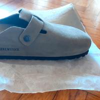 Birkenstock Boston BS Taupe (42 Narrow Fit).