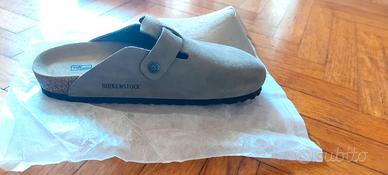 Birkenstock Boston BS Taupe (42 Narrow Fit).