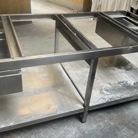 tavolo in acciaio inox 100 al pezzo