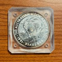 AUSTRALIA (KOOKABURRA) 1 OZ. ARGENTO 999 (1991)