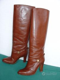 Stivali in pelle N° 34, niente plastica cinese