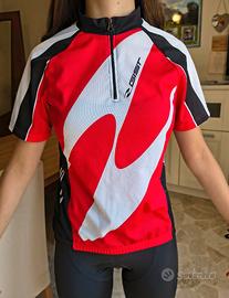 Completo ciclismo unisex 10/12 anni