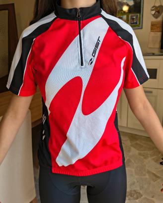 Completo ciclismo unisex 10/12 anni