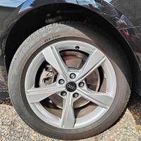 cerchi audi 17 originali completi di gomme