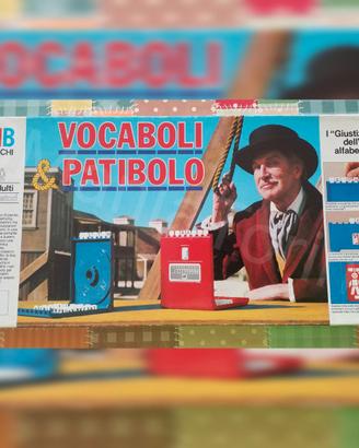 Vocaboli e Patibolo MB giochi anni 80 completo