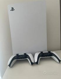 Playstation 5 disco + 1tb + 2 joypad