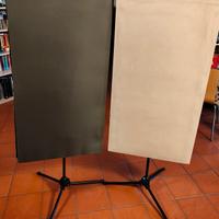 2 pannelli fonoassorbenti / gobos 