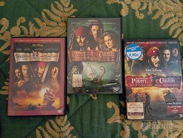 Set DVD Pirati dei Caraibi (1-3)