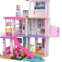 CASA DI BARBIE CON 13 BARBIE E KEN