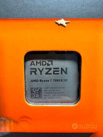 AMD PROCESSORE CPU RYZEN 7 7800X3D