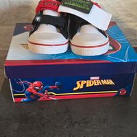scarpe marvel con motivo in tessuto nuove  n.31
