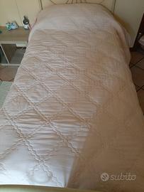 Trapunta invernale rosa cipria