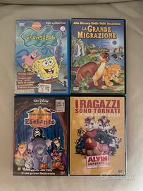 4 Dvd per Bambini