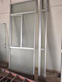 vetrata in alluminio