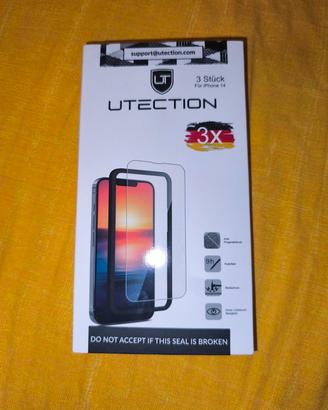 utection 3x vetro protettivo iPhone 14