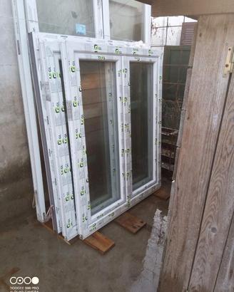 finestre pvc con doppio vetro 