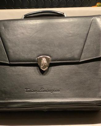 Borsa pelle Lamborghini