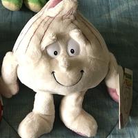 Pupazzi frutta e verdura aglio (garlic)