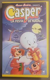 VHS rarissima CASPER - LA FESTA DI NATALE, RCS