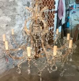 Lampadari di murano e abat jour