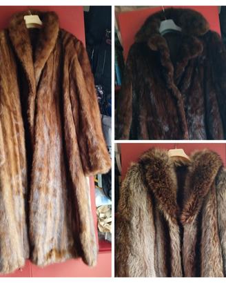 TRE PELLICCE VISONE E VOLPE