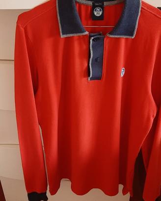 Polo North Sail maniche lunghe 