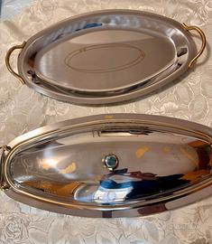 Vassoi da portata acciaio marca Chantall Acciaio