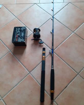 CANNA TRAINA BAHAMAS Troller Carrucolata 30lbs+MUL