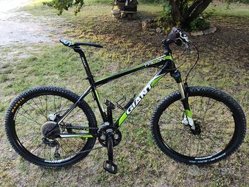 Giant Talon 2, MTB verde e nera, taglia M