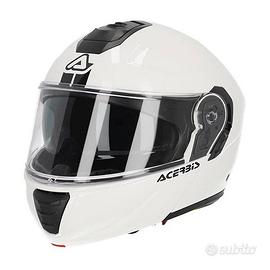 Casco modulare TDC ACERBIS bianco lucido ece. 22.0