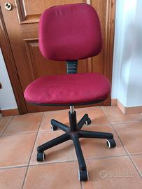 Sedia girevole per studio