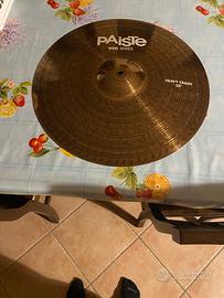 Paiste 900 heavy crash 20” usato