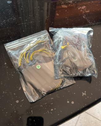 Freccie led + resistenze per moto