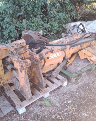 Case 580 G retro escavatore completo