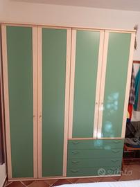 Armadio 4 ante 180x220x57